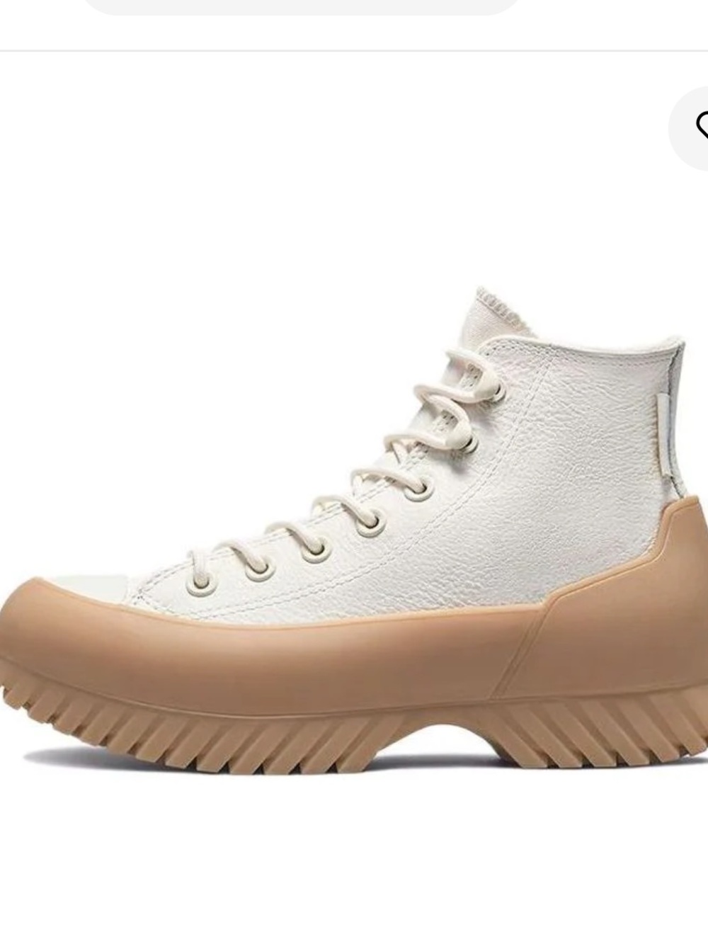 Converse Chuck Taylor All Star Lugged Winter 2.0 Cold Fusion Egret Light Twine